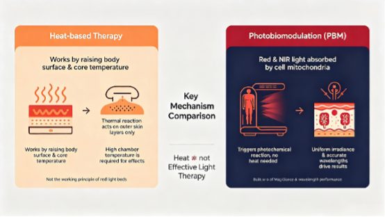 Heat based therapy vs PBM